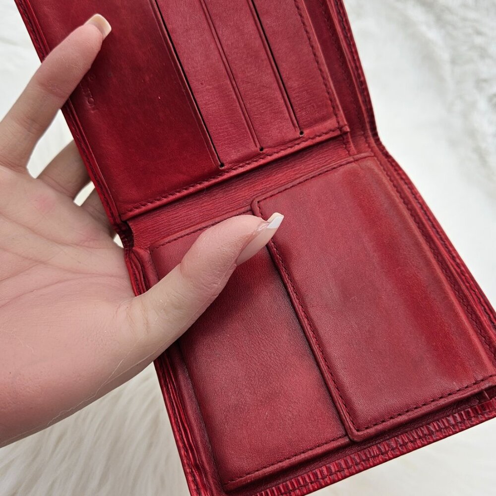 LV Red Epi Bifold Wallet - Picture 5 of 16